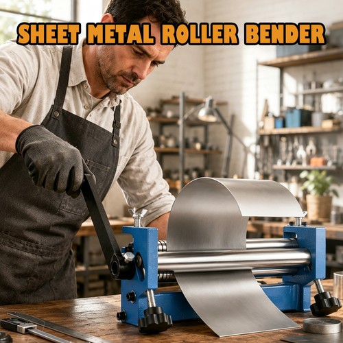 Manual sheet metal roller - sheet,