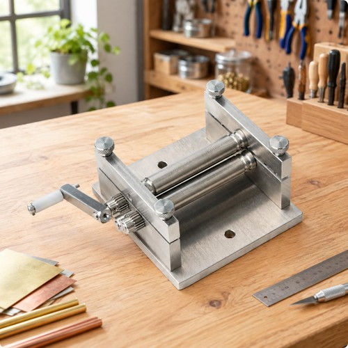 Hand crank sheet roller - hand,
