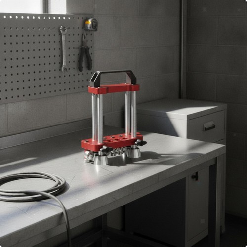 Sheet metal bender - sheet, two-station
