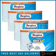 REGINA BLITZ 3PLY KITCHEN ROLL