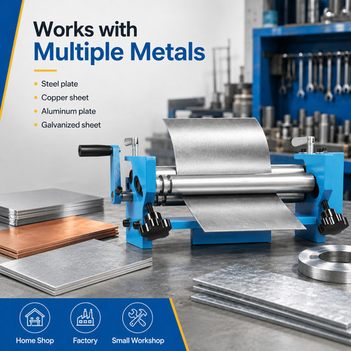 Slip roll machine metal - machine, sheet